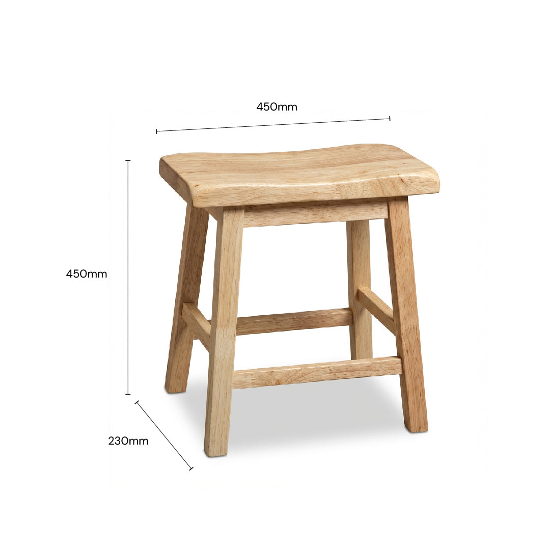 CELESTIA Stool 18" (Natural)
