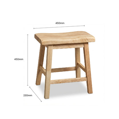 CELESTIA Stool 18" (Natural)