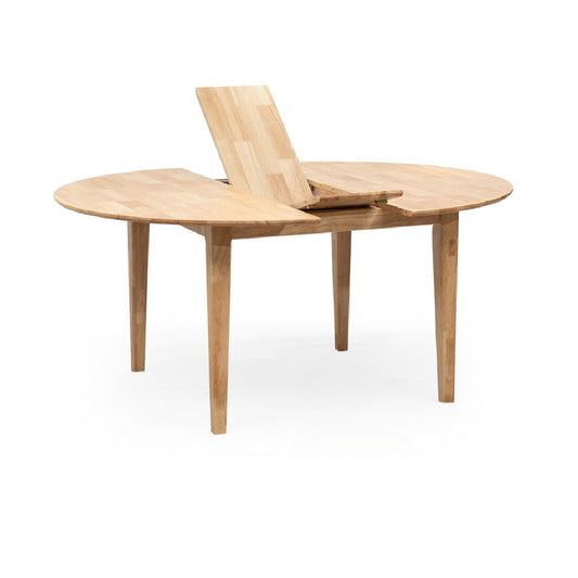 COACH II 1.2M Round Dining Table (Extendable) (Natural)