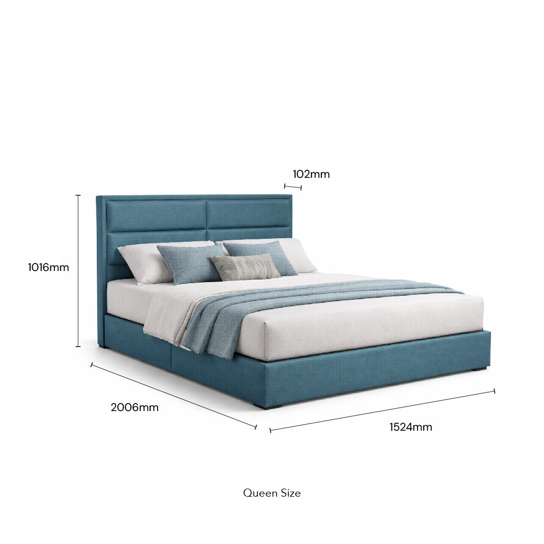 CORIANA Bed (Blue)