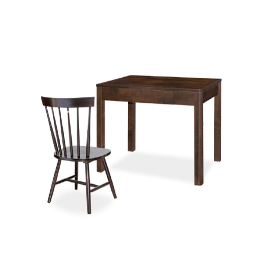 DINI 0.9M Study Desk Table with Chair Set (Cappuccino)