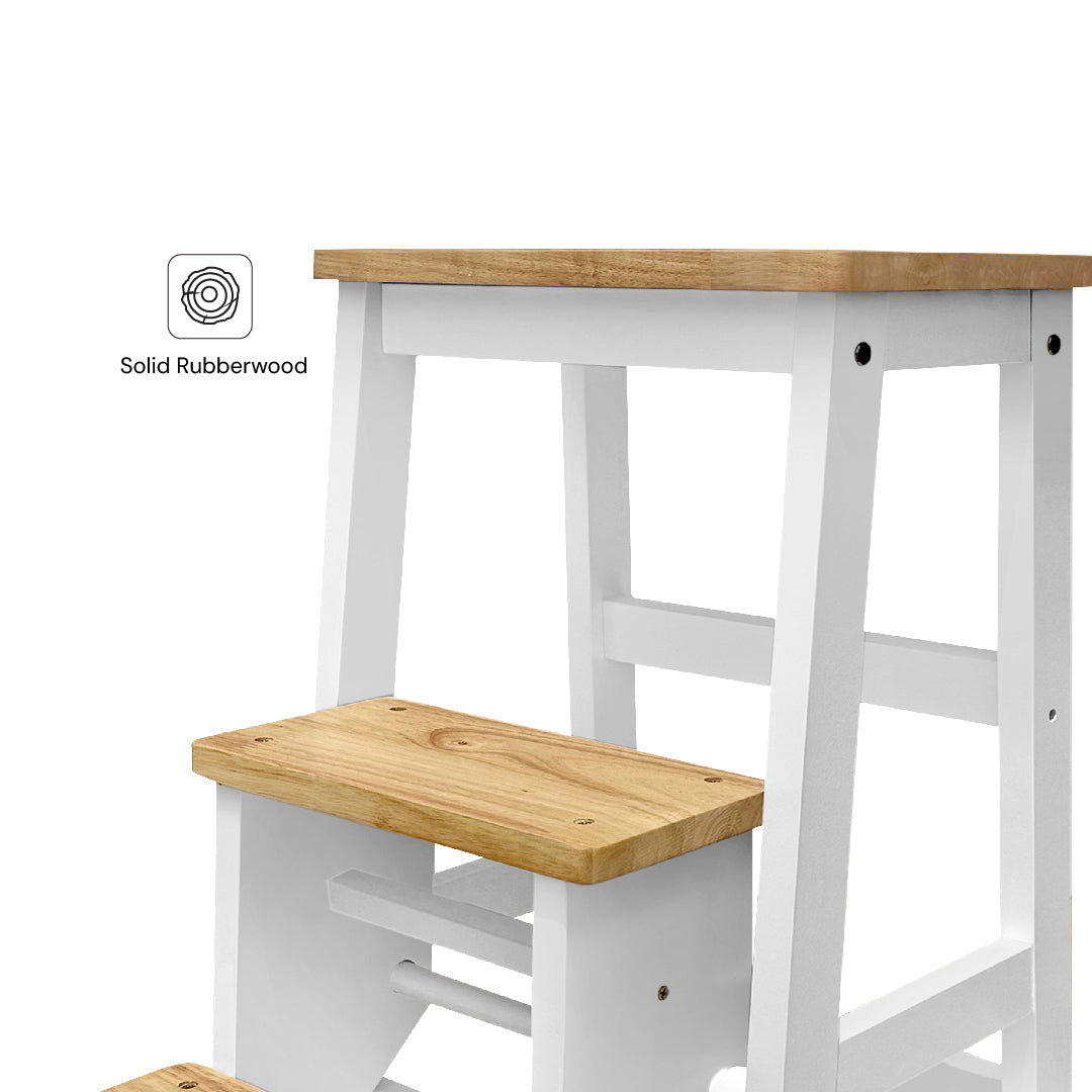 DAGNY Step Ladder (White)