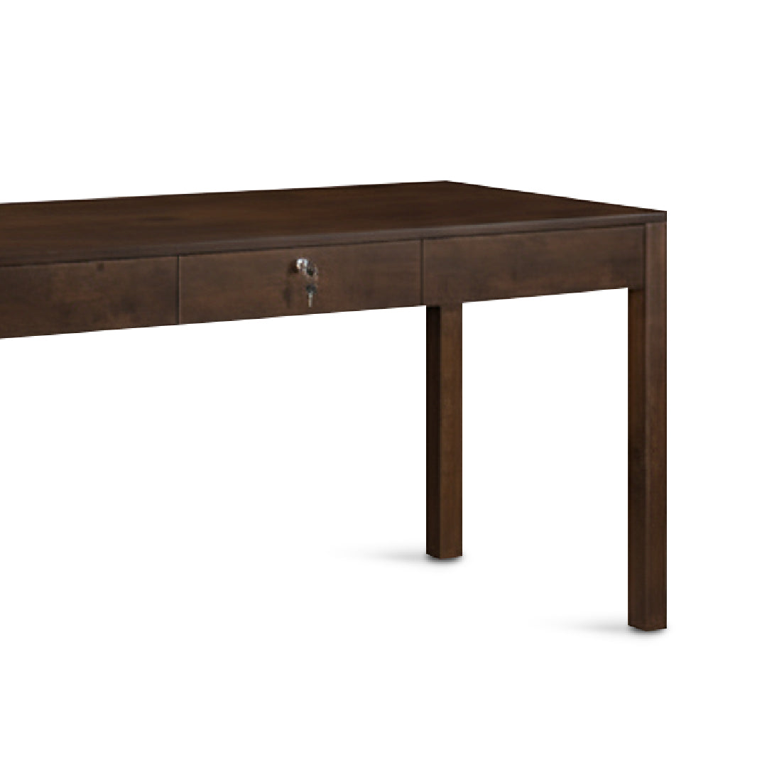 DINI 1.5M Writing Table with Chair Set (Cappuccino)