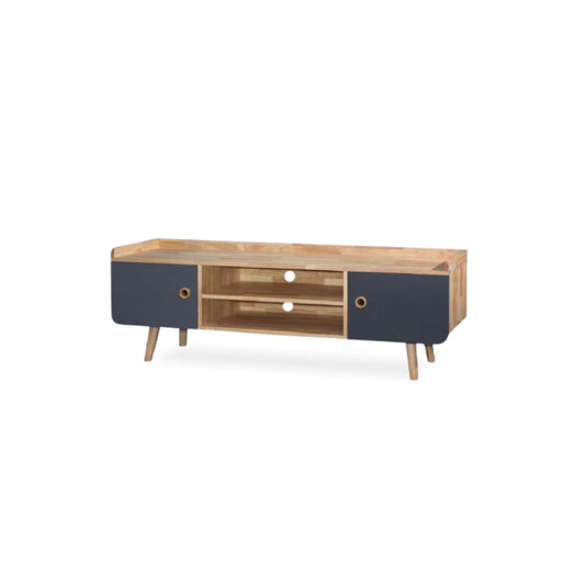 EVELISSE 6' TV Cabinet (Natural/Grey)