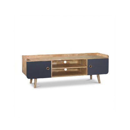 EVELISSE 6' TV Cabinet (Natural/Grey)