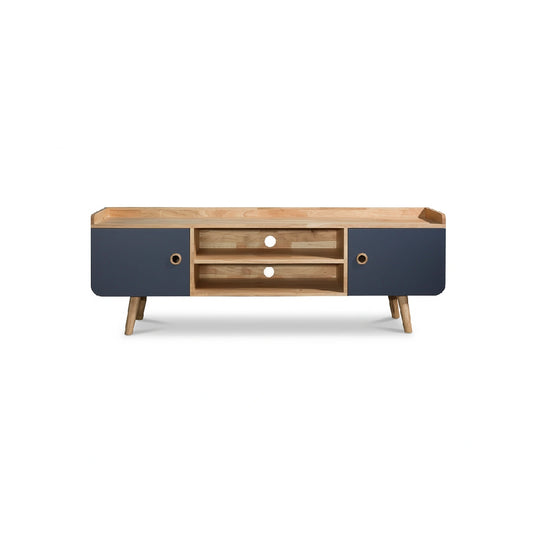 EVELISSE 6' TV Cabinet (Natural/Grey)