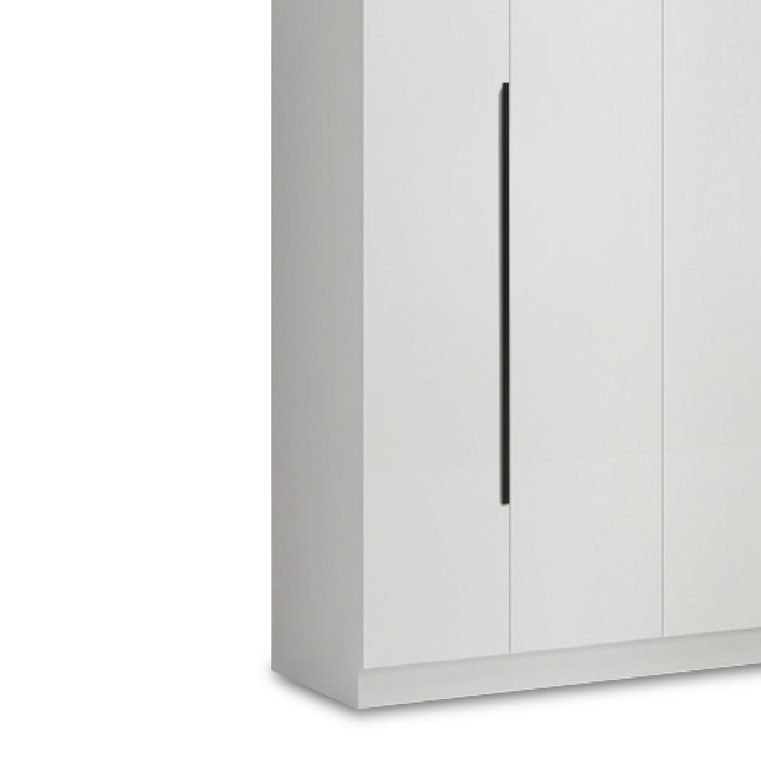 MOLDE 4 Door Wardrobe (White)