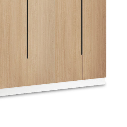 MOLDE 4 Door Wardrobe (Teak Wood)