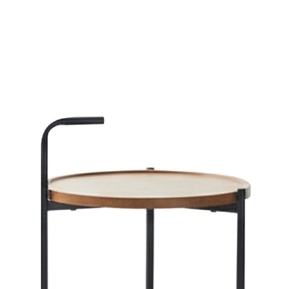 EMMY End Table with Wheels