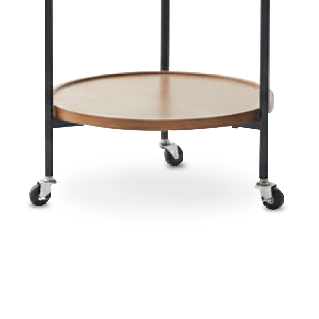 EMMY End Table with Wheels