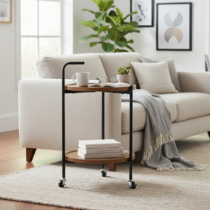 EMMY End Table with Wheels