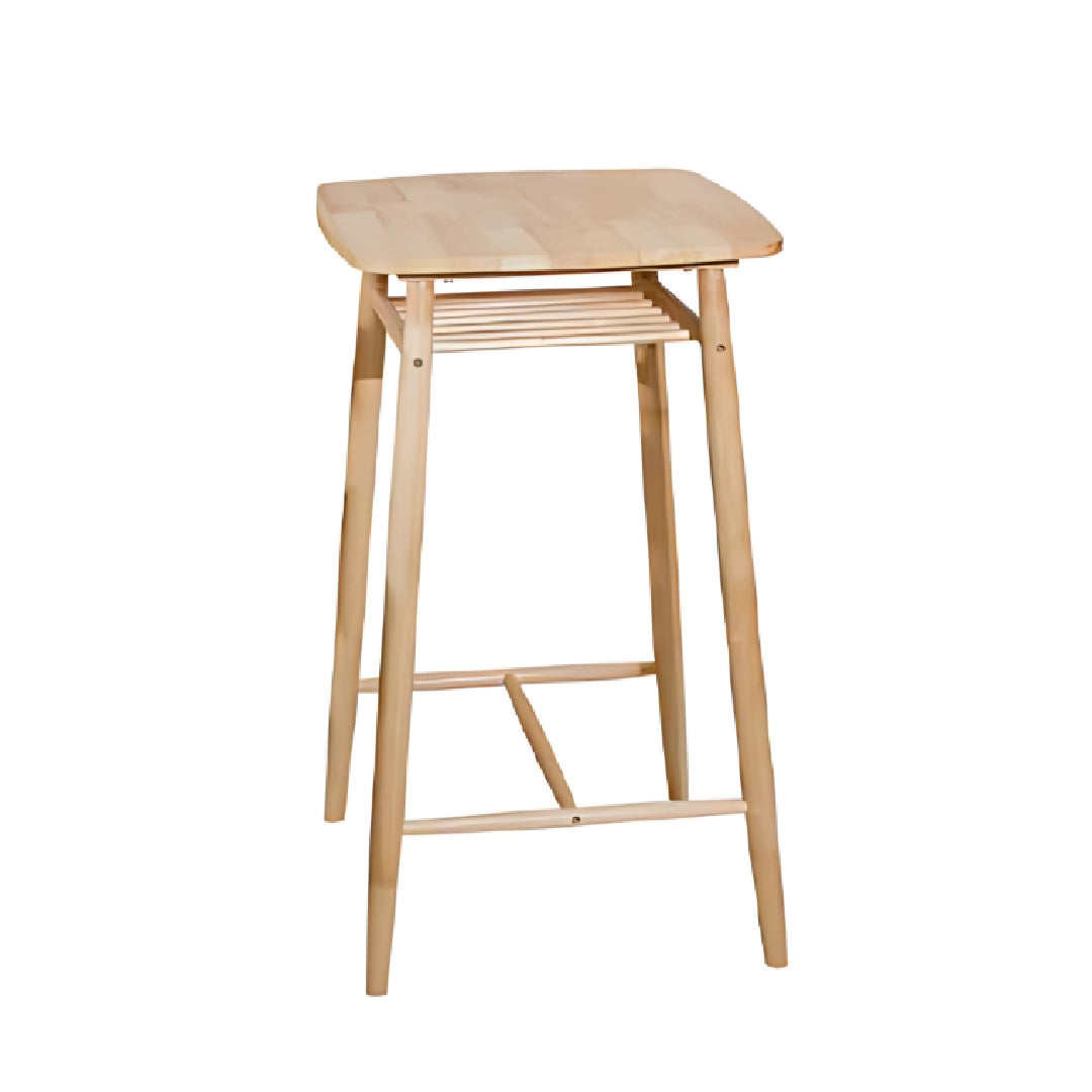 FLEX 0.6M Square Bar Table (Natural)