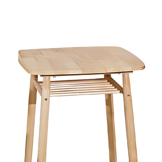FLEX 0.6M Square Bar Table (Natural)