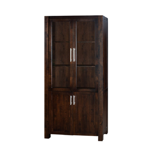 HERRIA 3' Book Case with Door (Cappuccino)