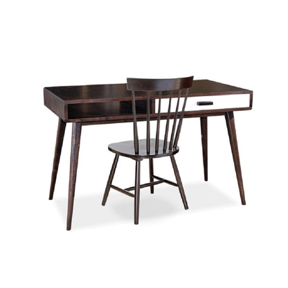 HOLO Writing Table with Chair Set (Cappuccino)