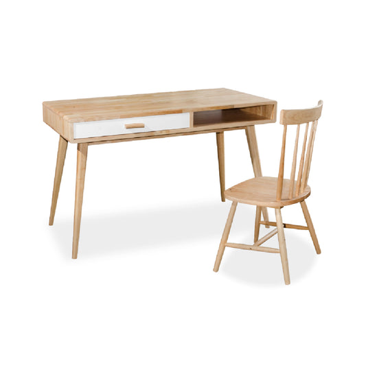 HOLO Writing Table with Chair Set (Natural)