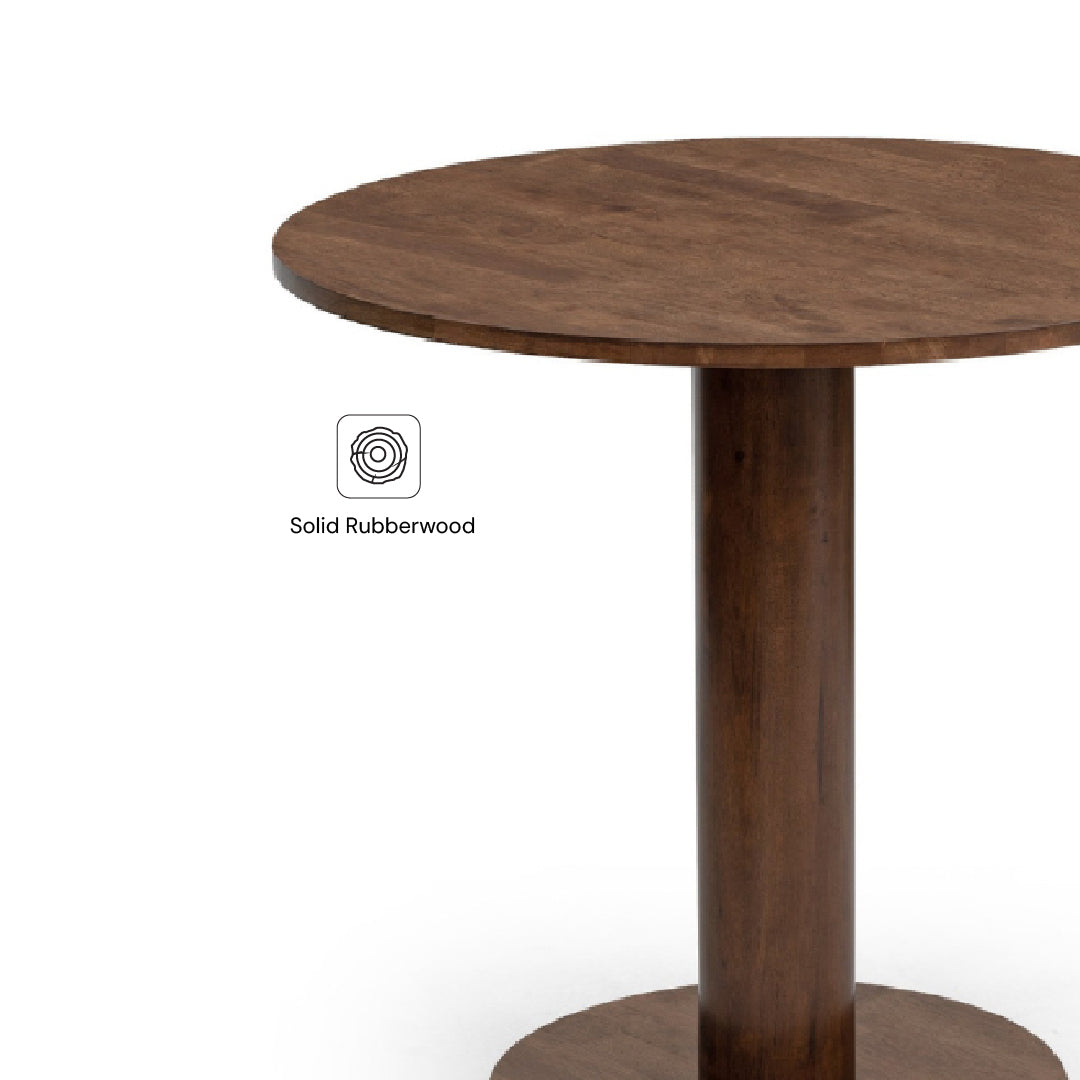 ISAAC 0.8M Round Table (Walnut)