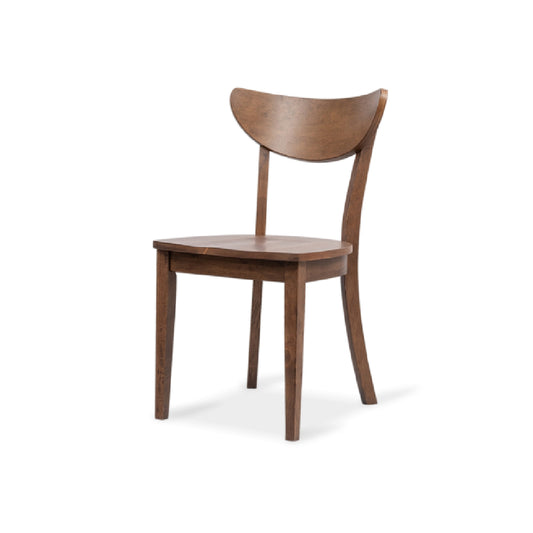 JADORE Dining Chair (Wooden Seat) (Walnut)