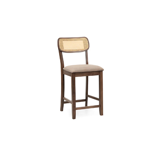 KIA Rattan Bar Chair 24" (Walnut)