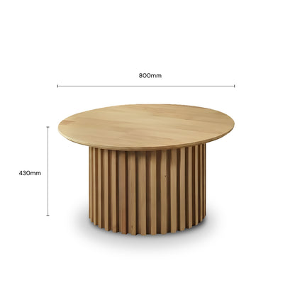 LARS Coffee Table Natural Wood