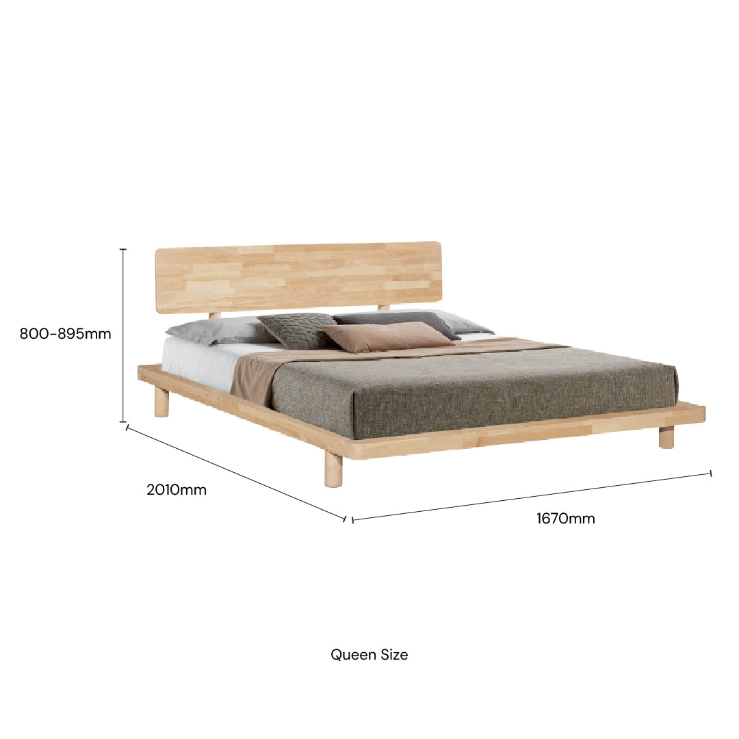 LIVIE Bed (Natural)