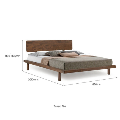 LIVIE Bed (Walnut)