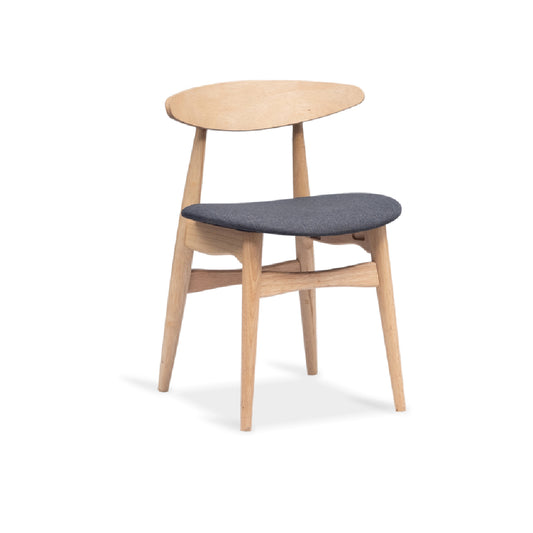 MARION Dining Chair (Natural/Grey)