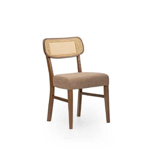 MAVELLE Rattan Chair (Walnut/Brown)