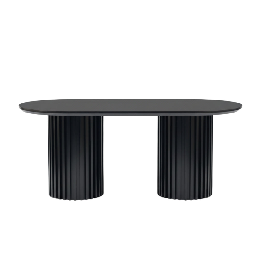 MEDELLINE 1.8M Dining Table (Black)
