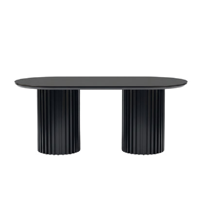 MEDELLINE 1.8M Dining Table (Black)