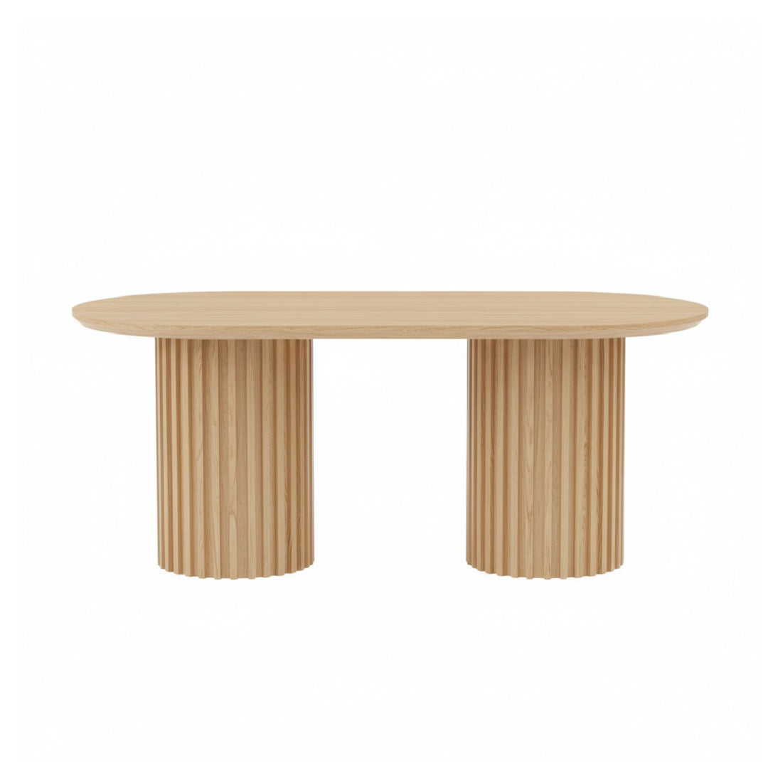 MEDELLINE 1.8M Dining Table (Natural)