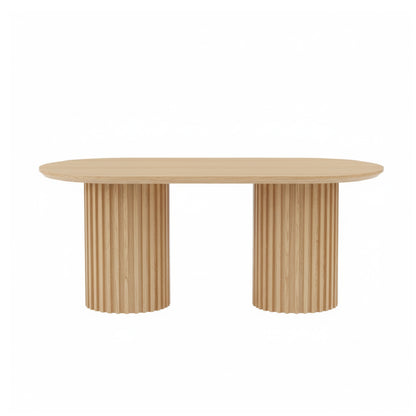 MEDELLINE 1.8M Dining Table (Natural)
