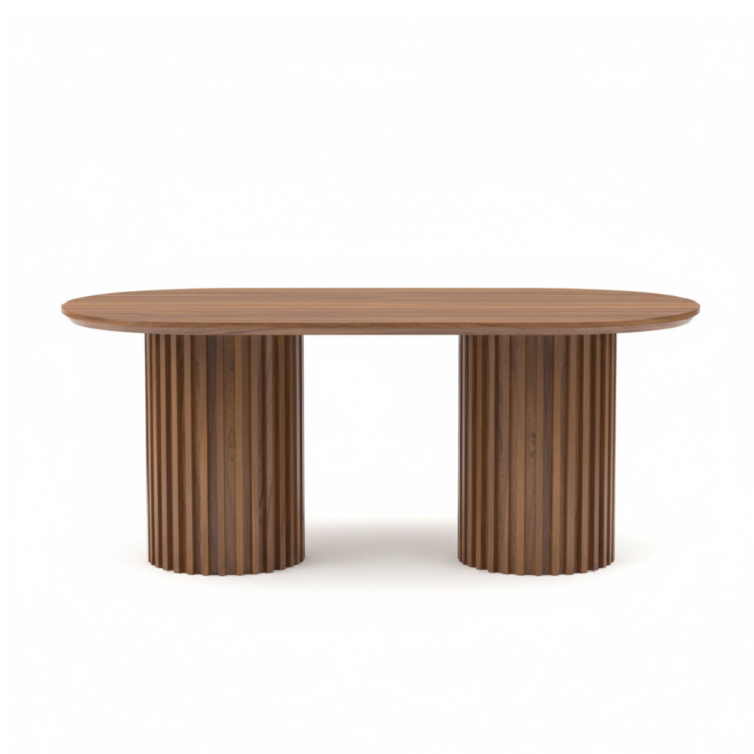 MEDELLINE 1.8M Dining Table (Walnut)