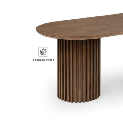 MEDELLINE 1.8M Dining Table (Walnut)