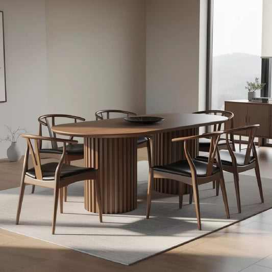 MEDELLINE 1.8M Dining Table (Walnut)