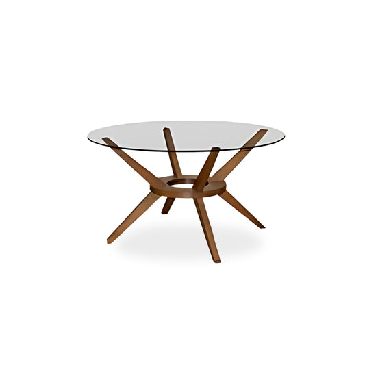 MIA 1.4M Round Dining Table (Merlot Beech)