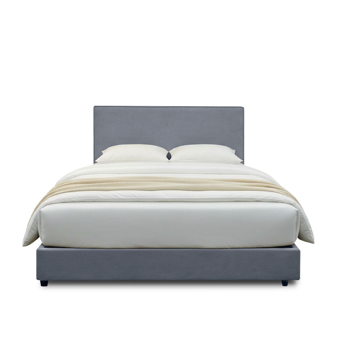 MALOY Bed (Blue Grey)