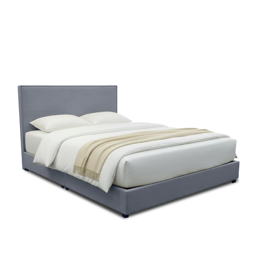 MALOY Bed (Blue Grey)