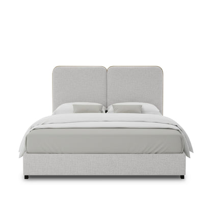 MOELY Bed (Light Grey)