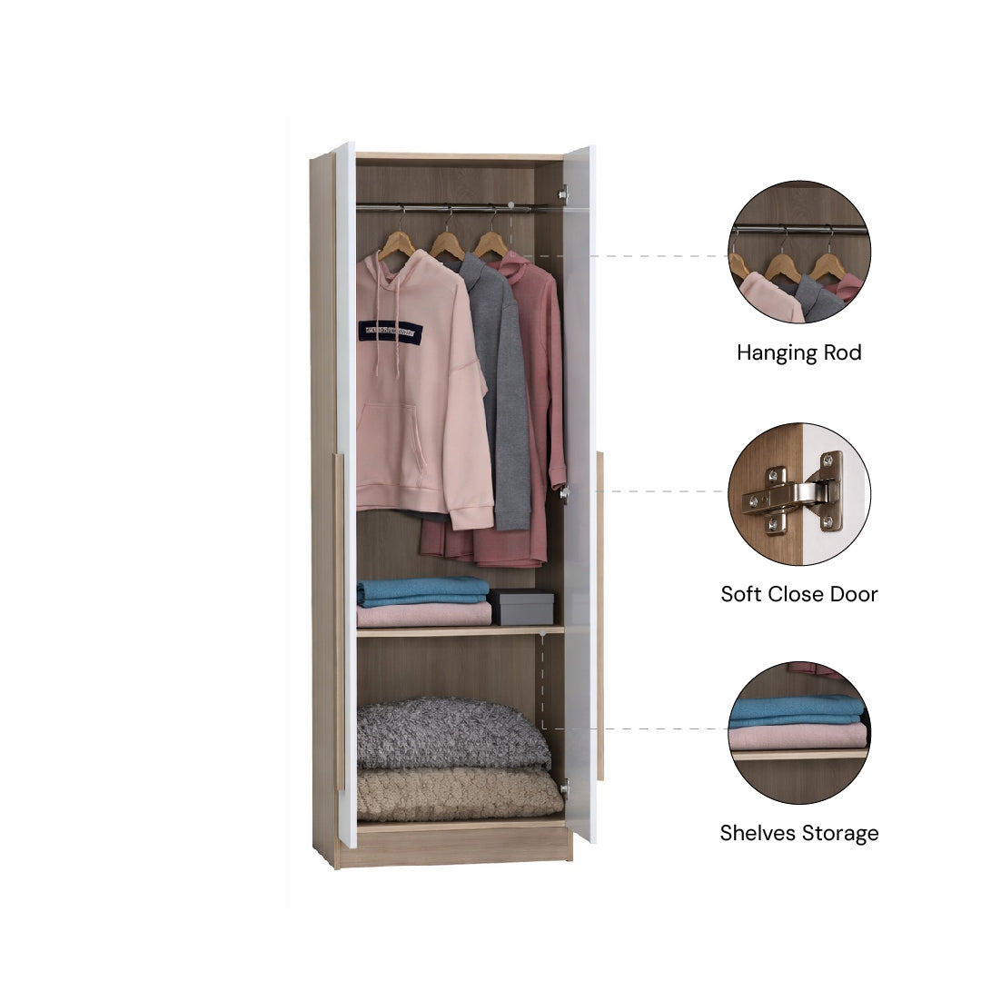 MOSS 2 Door Wardrobe