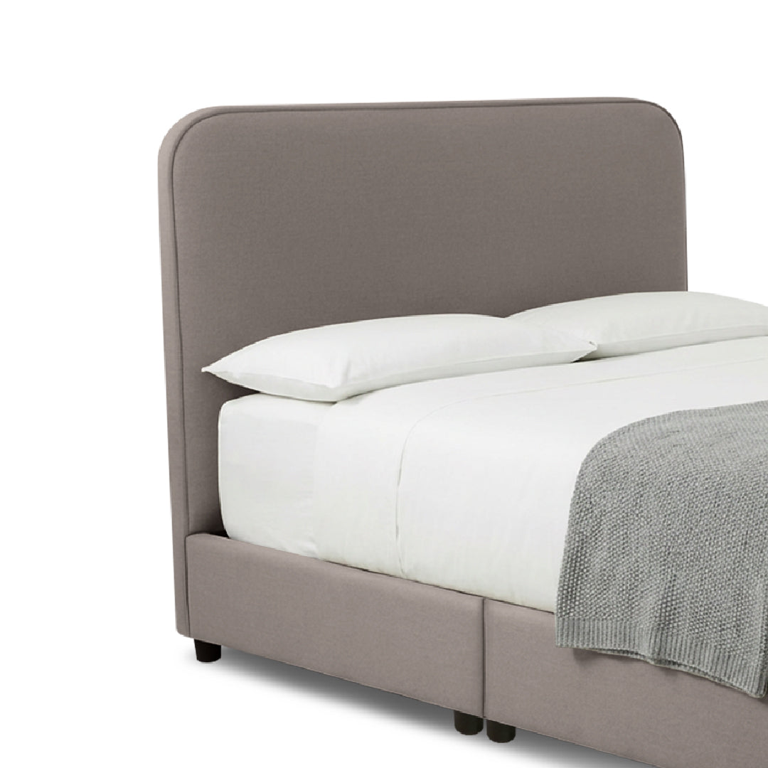 MYSEN Bed (Dark Brown)