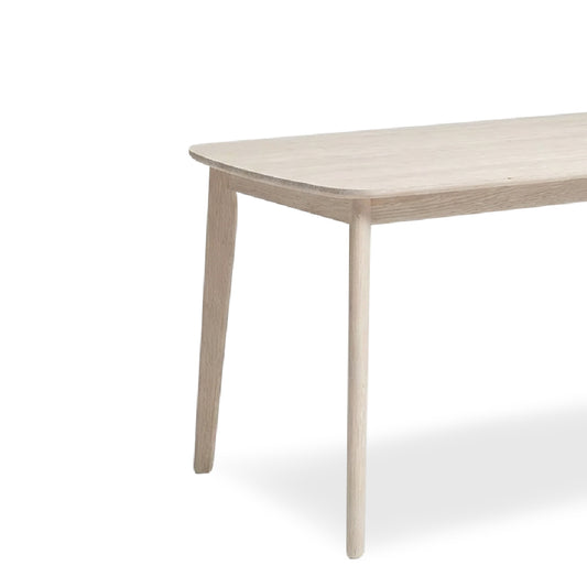 NASH 1.2M Dining Table (White Wash)