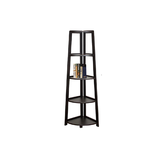 OLEA Corner Display Rack (Cappuccino)