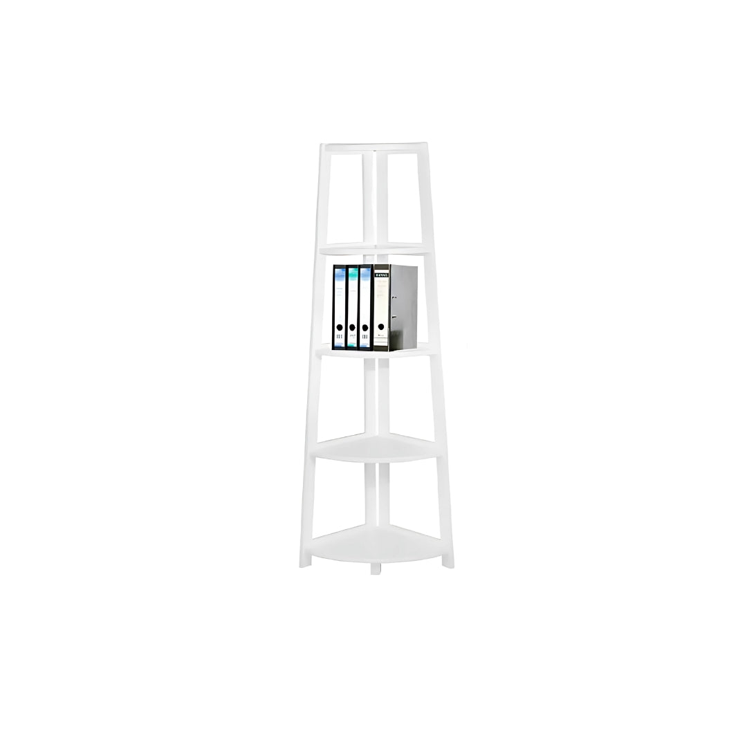 OLEA Corner Display Rack (White)