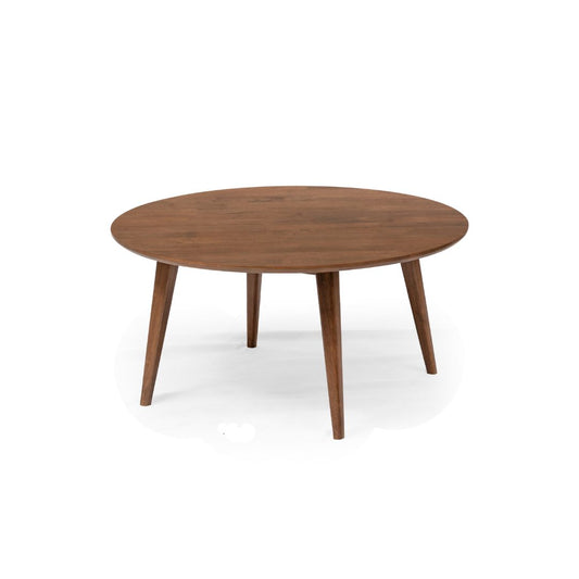 PAUVE II Round Coffee Table (Walnut)