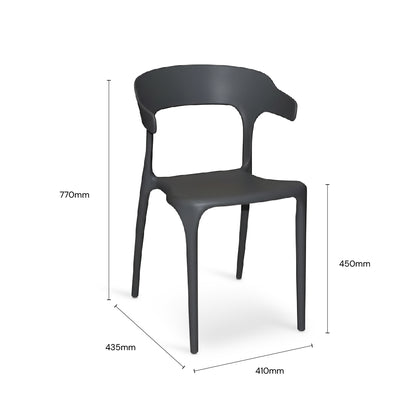POSEVERA Chair (Black)