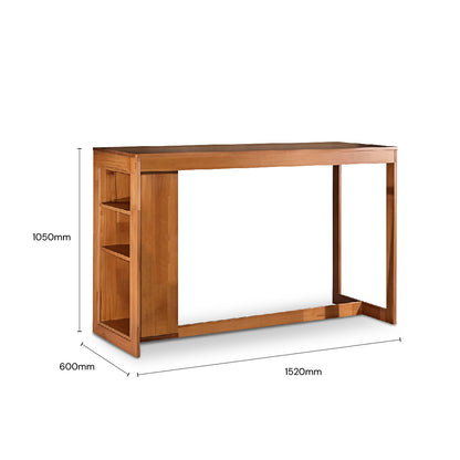 PAUVE 1.5M Bar Table (Oak)
