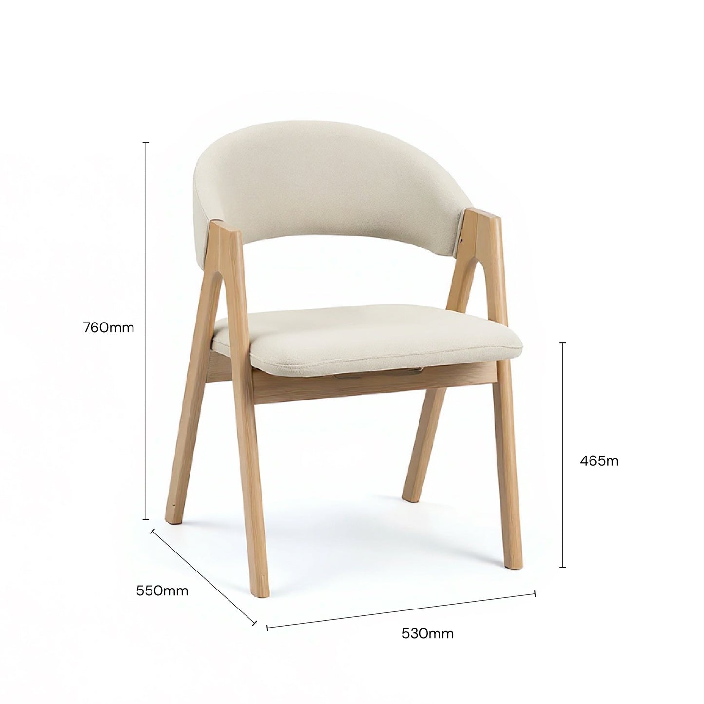 PEARLA Dining Chair (Natural)