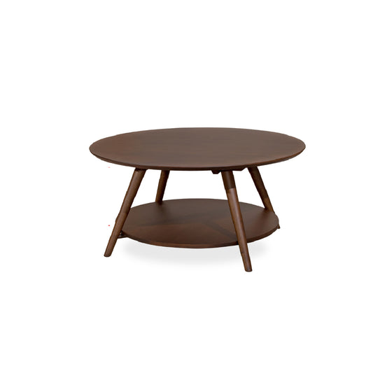 RALPH Round Coffee Table (Matt Walnut)