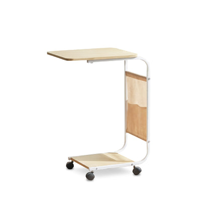 RUNE End Table with Wheels